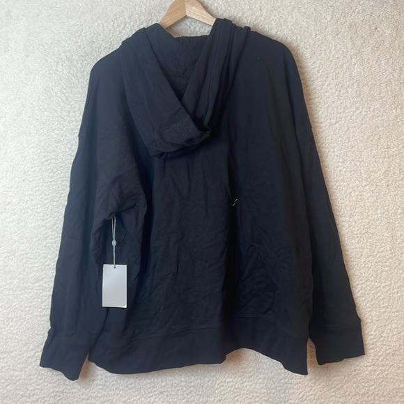 NWT DKNY Sport Womens Black Pullover Hoodie Sweatshirt Top SIZE 3X PLUS - Picture 5 of 7